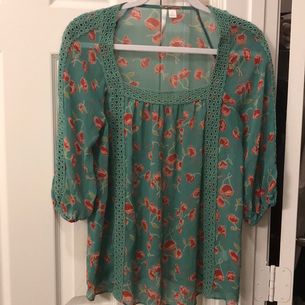 Peasant top by Lauren Conrad size S